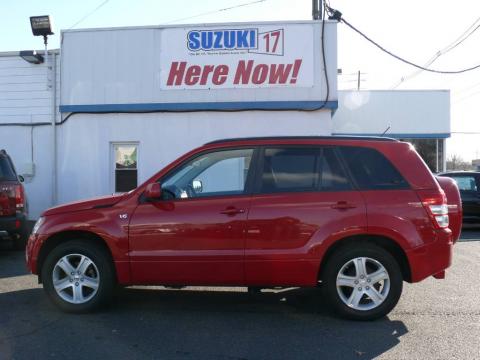 Vivid Red Suzuki Grand Vitara Luxury.  Click to enlarge.