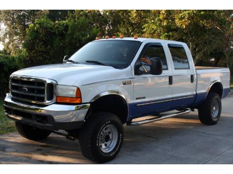 Oxford White Ford F250 Super Duty XLT Crew Cab 4x4.  Click to enlarge.