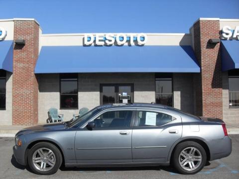 Silver Steel Metallic Dodge Charger R/T.  Click to enlarge.