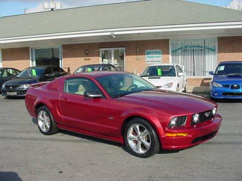 Redfire Metallic Ford Mustang GT Premium Coupe.  Click to enlarge.