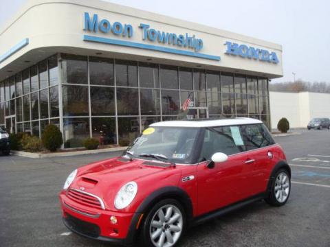 Chili Red Mini Cooper S Hardtop.  Click to enlarge.