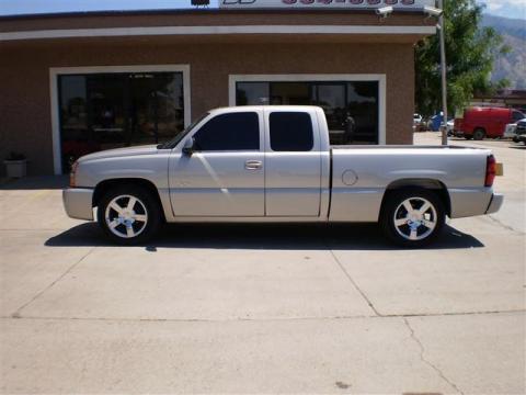 Silver Birch Metallic Chevrolet Silverado 1500 SS Extended Cab 4x4.  Click to enlarge.