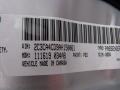 Chrysler Color Code PS2 Bright Silver Metallic #15