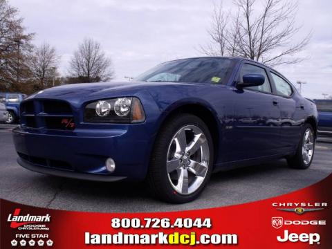 Deep Water Blue Pearl Dodge Charger R/T.  Click to enlarge.