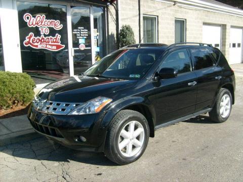 Super Black Nissan Murano SE AWD. Click to enlarge. Super Black Nissan Murano SE AWD. Click to enlarge.