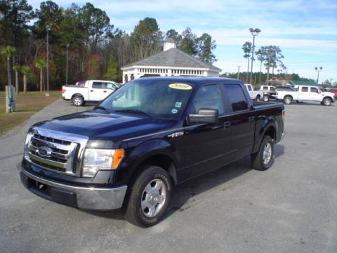 Black Ford F150 XLT SuperCrew.  Click to enlarge.