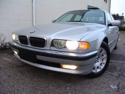 Titanium Silver Metallic BMW 7 Series 740iL Sedan.  Click to enlarge.