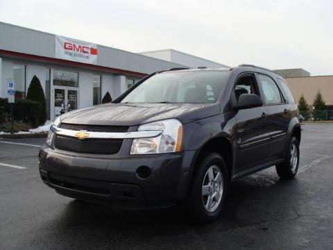 Granite Gray Metallic Chevrolet Equinox LS AWD.  Click to enlarge.