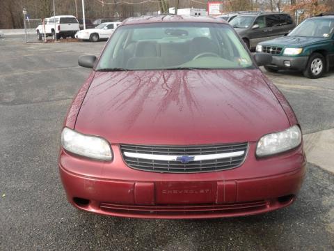 Redfire Metallic Chevrolet Malibu Sedan.  Click to enlarge.