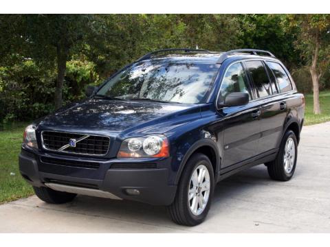 Nautic Blue Metallic Volvo XC90 T6 AWD.  Click to enlarge.