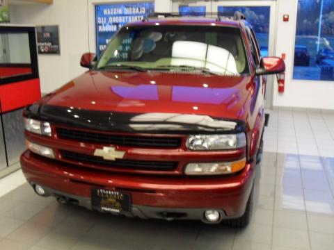 Redfire Metallic Chevrolet Tahoe Z71 4x4.  Click to enlarge.