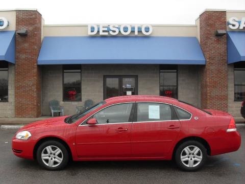 Precision Red Chevrolet Impala LS.  Click to enlarge.