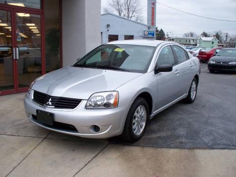 Liquid Silver Metallic Mitsubishi Galant ES.  Click to enlarge.