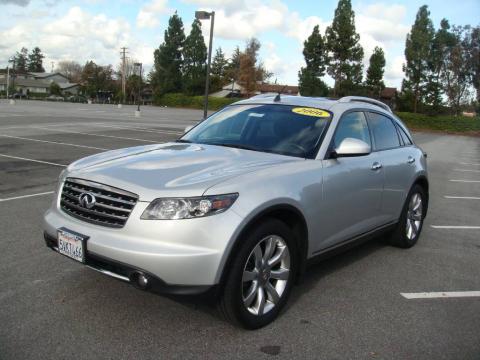 Liquid Platinum Metallic Infiniti FX 35.  Click to enlarge.