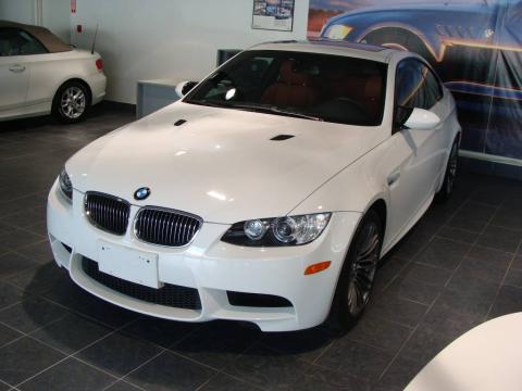 Alpine White BMW M3 Coupe.  Click to enlarge.