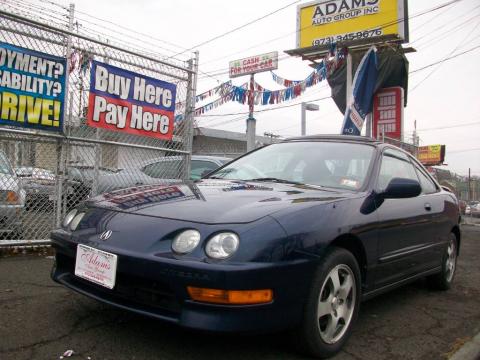 Baltic Blue Pearl Acura Integra LS Coupe.  Click to enlarge.