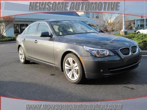 Platinum Grey Metallic BMW 5 Series 528i Sedan.  Click to enlarge.
