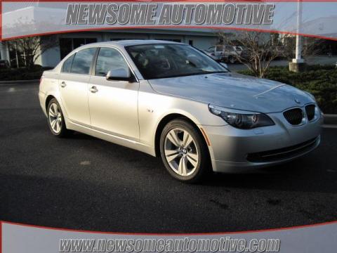 Titanium Silver Metallic BMW 5 Series 528i Sedan.  Click to enlarge.