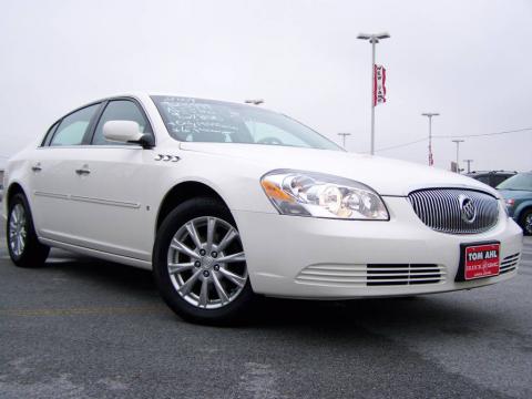 White Opal Buick Lucerne CX.  Click to enlarge.