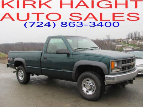 Emerald Green Metallic Chevrolet C/K 2500 K2500 Cheyenne Regular Cab 4x4.  Click to enlarge.