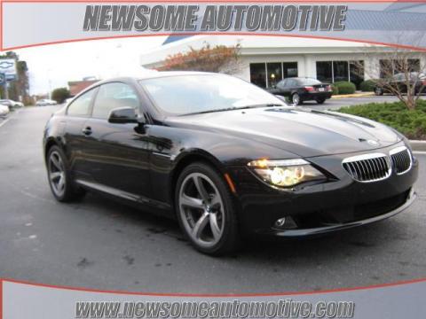 Black Sapphire Metallic BMW 6 Series 650i Coupe.  Click to enlarge.