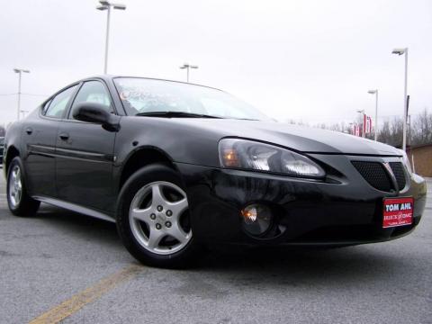 Black Pontiac Grand Prix Sedan.  Click to enlarge.