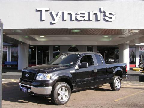 Black Ford F150 XLT SuperCab 4x4.  Click to enlarge.