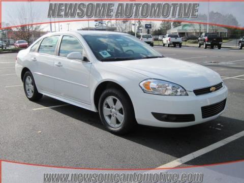 Summit White Chevrolet Impala LT.  Click to enlarge.