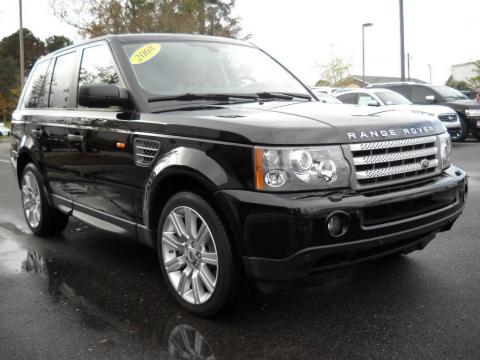 Santorini Black Land Rover Range Rover Sport Supercharged.  Click to enlarge.