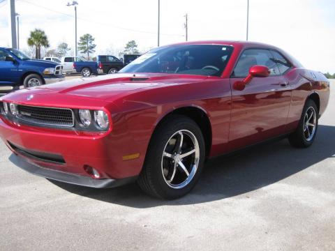 Inferno Red Crystal Pearl Dodge Challenger SE.  Click to enlarge.