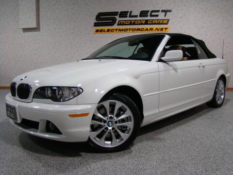 Alpine White 2006 BMW 3 Series 330i Convertible with Sand interior Alpine 