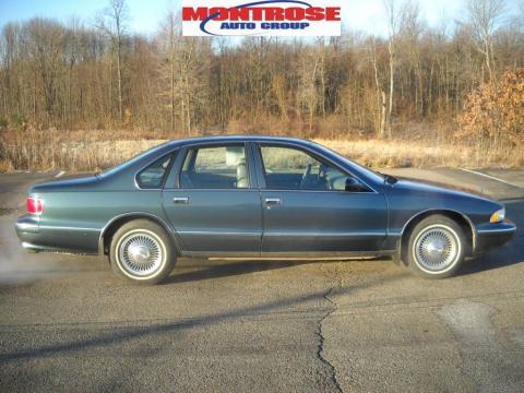 Gummetal Gray Chevrolet Caprice Classic Sedan.  Click to enlarge.