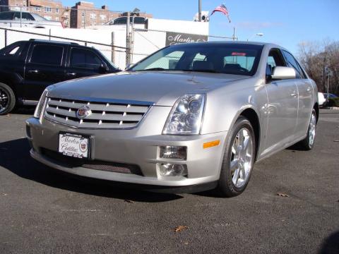 Light Platinum Cadillac STS 4 V6 AWD.  Click to enlarge.