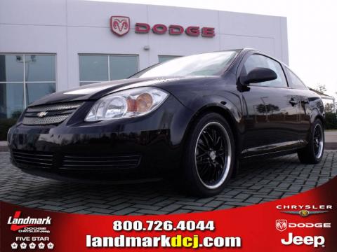 Black Chevrolet Cobalt LS Coupe.  Click to enlarge.