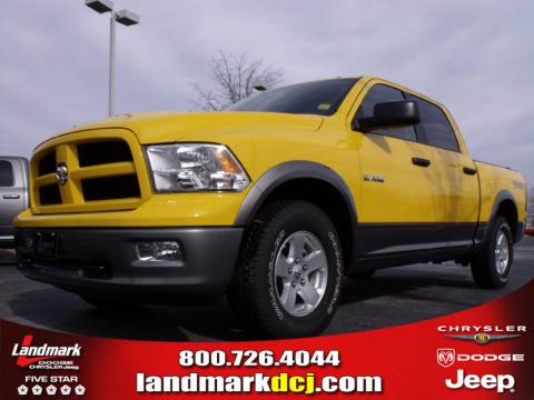 Detonator Yellow Dodge Ram 1500 TRX Crew Cab.  Click to enlarge.