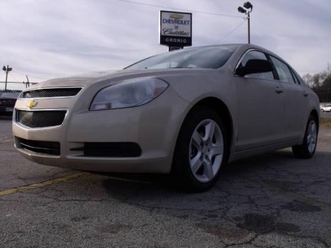 Gold Mist Metallic Chevrolet Malibu LS Sedan.  Click to enlarge.