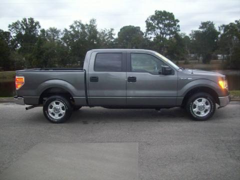 Sterling Grey Metallic Ford F150 XLT SuperCrew.  Click to enlarge.