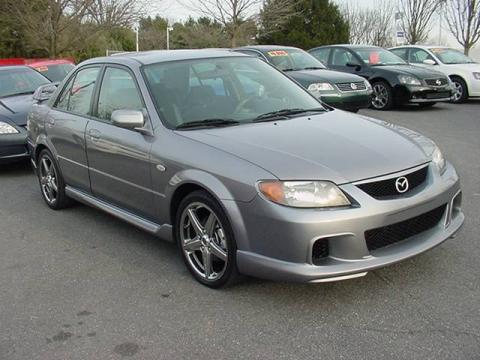 Sunlight Silver Metallic Mazda Protege MAZDASPEED.  Click to enlarge.