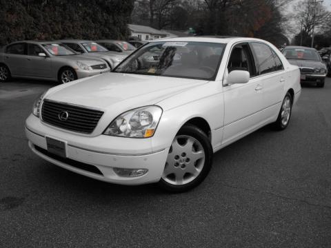 Crystal White Lexus LS 430 Sedan. Click to enlarge. Crystal White Lexus LS 430 Sedan. Click to enlarge.