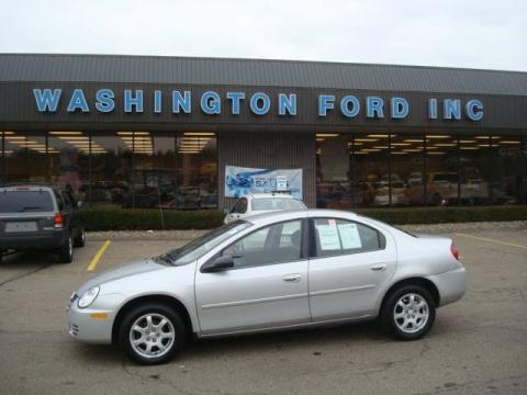 Bright Silver Metallic Dodge Neon SXT.  Click to enlarge.