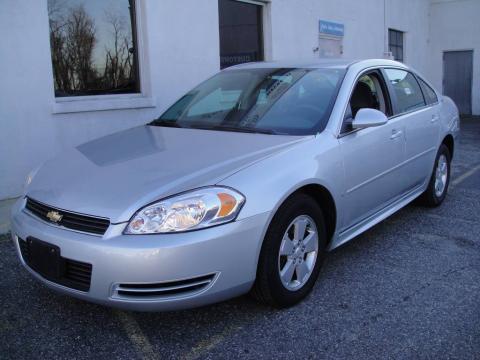 Silver Ice Metallic Chevrolet Impala LT.  Click to enlarge.