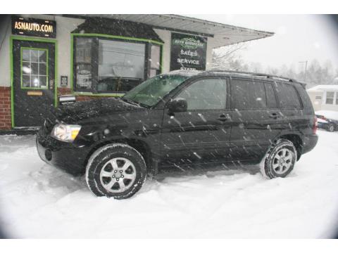 Black Toyota Highlander Limited 4WD. Click to enlarge. Black Toyota Highlander Limited 4WD. Click to enlarge.
