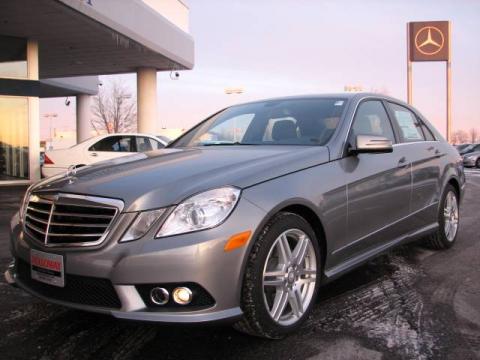 Palladium Silver Metallic Mercedes-Benz E 350 4Matic Sedan.  Click to enlarge.