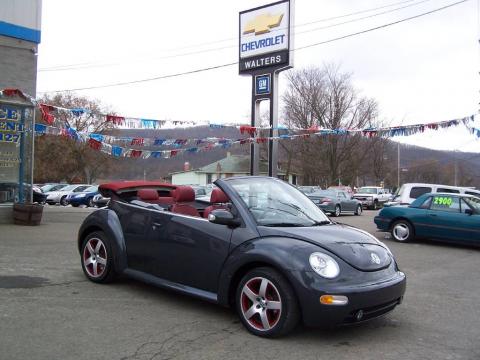 Flint Metallic Volkswagen New Beetle Dark Flint Edition Convertible 