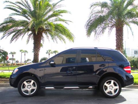 Capri Blue Metallic Mercedes-Benz ML 350 4Matic.  Click to enlarge.