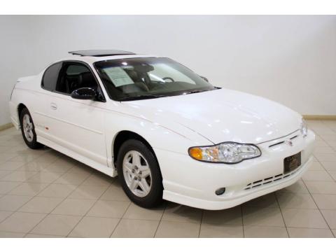 White Chevrolet Monte Carlo SS.  Click to enlarge.