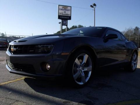 Cyber Gray Metallic Chevrolet Camaro SS/RS Coupe.  Click to enlarge.