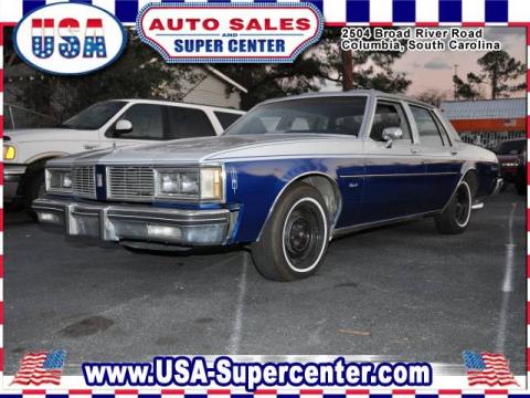 Blue Oldsmobile Delta 88 Royale.  Click to enlarge.
