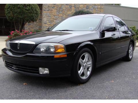 Black Lincoln LS V8.  Click to enlarge.