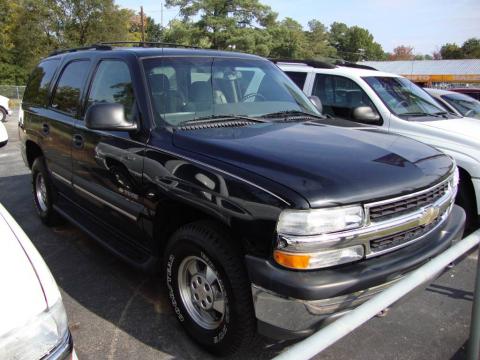 Black Chevrolet Tahoe LT 4x4.  Click to enlarge.